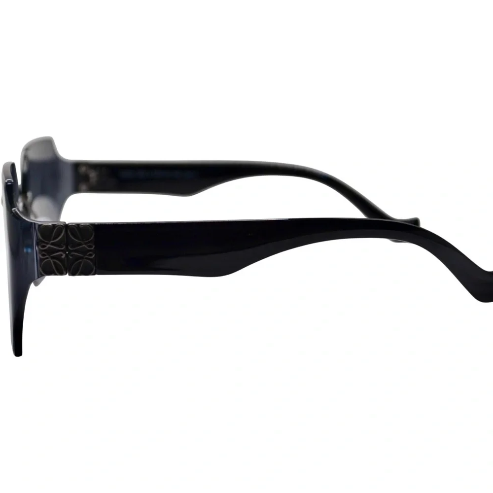 Loewe Women’s Oversized Rimless Sunglasses | Gunmetal & Black | Gray Lens | New - Picture 13 of 16
